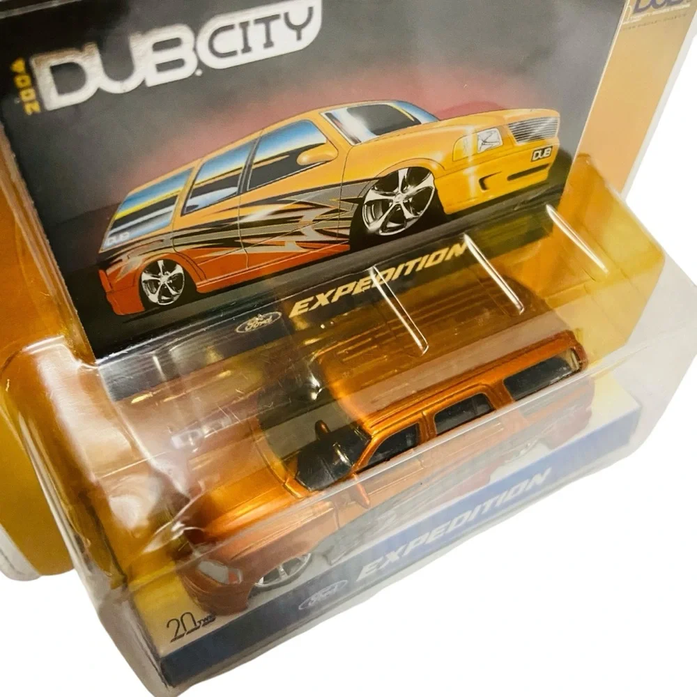 Vintage Dub City Expedition 1:64 Jada Toys Metallic Orange
